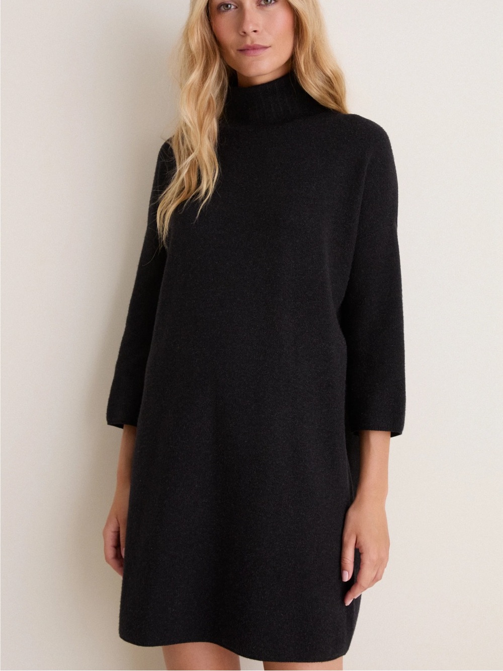 Pomander Place Noir Vivianne Mini Dress Turtleneck Sweater Tuckernuck Size Small